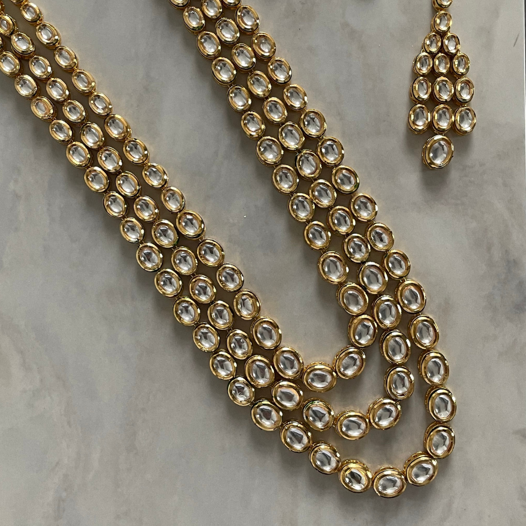 Kundan rani 2025 haar necklace