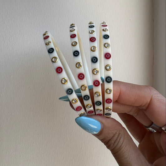 Bridal Choora Kundan Bindi Bangles Set of 4