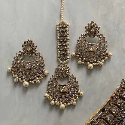 Bring It On! Bridal Polki Necklace Set