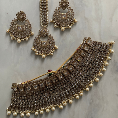 Bring It On! Bridal Polki Necklace Set