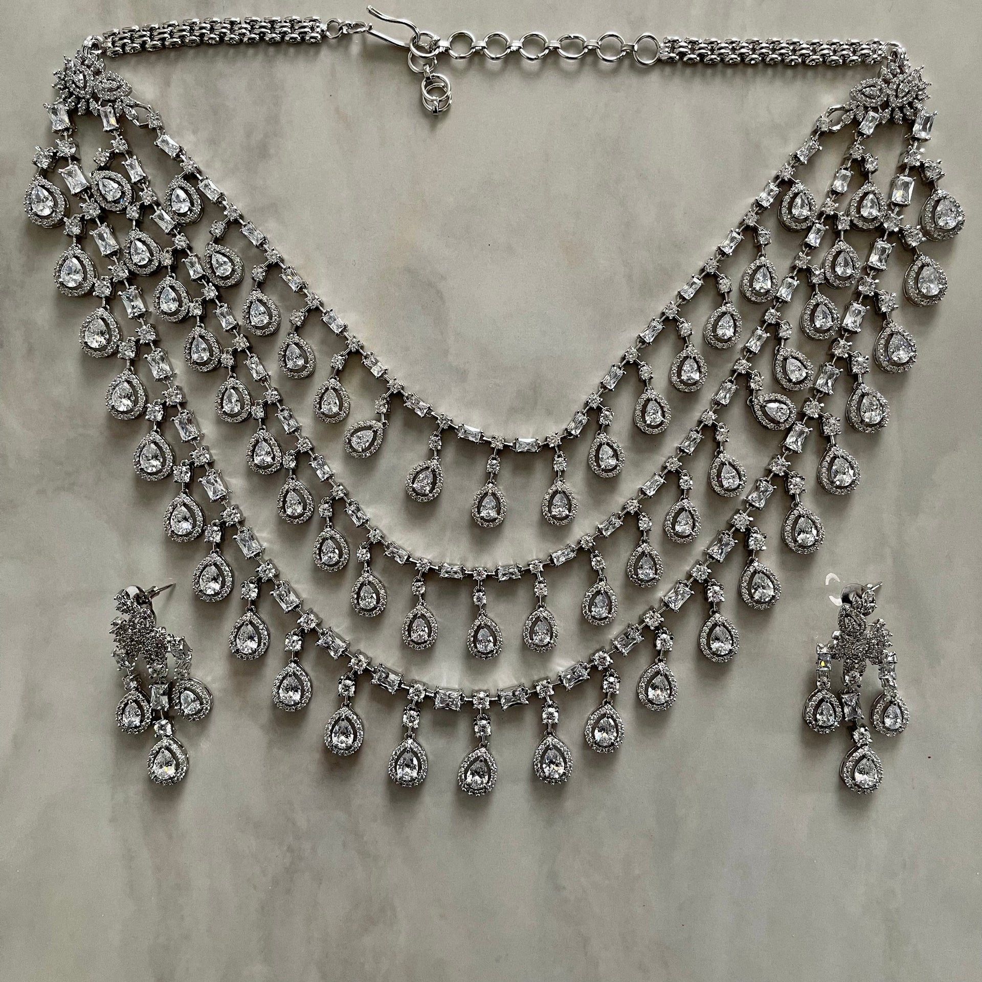 Galactic Rani Haar American Diamond Set